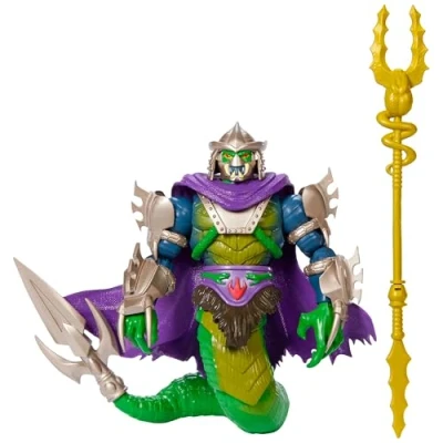 Abbildung von Mattel® Actionfigur Turtles of Grayskull MotU &amp; TMNT 14cm Figur, 14 cm große Deluxe Figur mit Zubehör