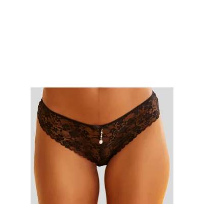Abbildung von LASCANA String rundherum aus floraler Spitze, Dessous