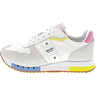 Abbildung von Blauer Melrose Sneaker low, Damen, Größe: 40, White Schuhe