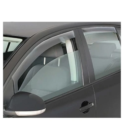 Abbildung von Windabweiser Regenabweiser kompatibel mit Volvo XC60 2009 2017 Dunkel Acryl 4tlg