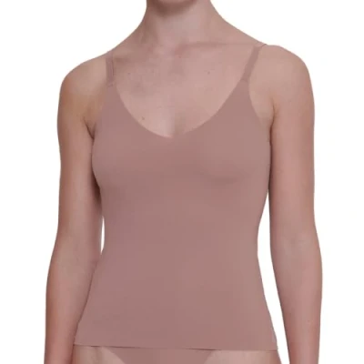 Abbildung von Sloggi Damen Zero Feel 2.0 Spaghetti Top, Cacao, XL