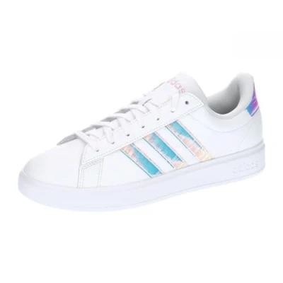 Abbildung von adidas Originals Grand Court 2 0 Sneaker low, Damen, Größe: 38.5, White clear pink Kunststoff