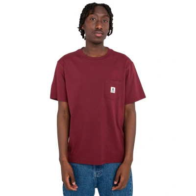 Abbildung von Element Basic Pocket Tshirt basic, Herren, Größe: Small, Red