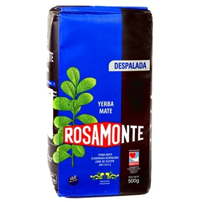 Abbildung von Rosamonte Yerba Mate Tee Despalada 500g die Reifezeit beträgt 12 bis 18 Monate Detox und Energie Getränk