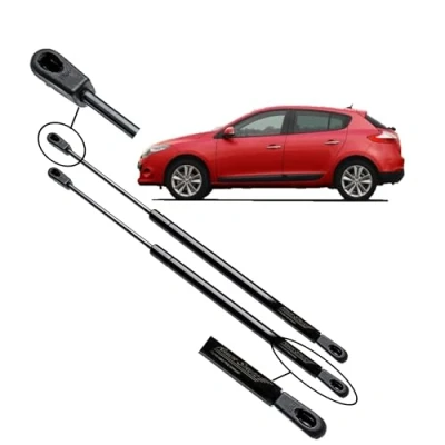 Abbildung von Ramor Strutz 2x Gasfeder Dämpfer Heckklappe Kompatibel mit Renault Megane Mk3 2008 2016. Gasdruckfeder Heckklappendämpfer Ersatz für 904510001R und Andere.