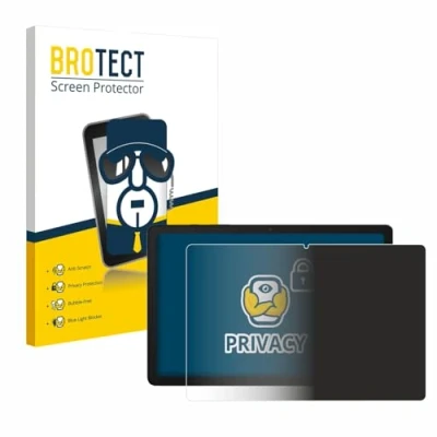 Abbildung von BROTECT Anti Spy Blickschutzfolie für Samsung Galaxy Tab A9 Plus 5G Privacy Screen Protector [Displayschutz Folie, Sichtschutz, Blaulichtfilter]