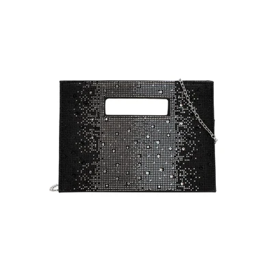 Abbildung von Tamaris Amalia Rhinestone Clutch, Damen, Größe: One Size, Black