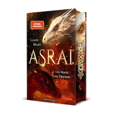 Abbildung von Asrai Die Magie der Drachen: Epische Enemies to Lovers Romantasy Schmuckausgabe mit Farbschnitt Garantie