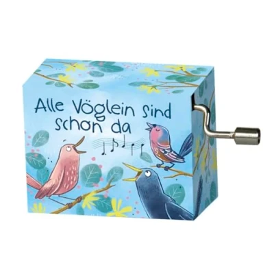 Abbildung von Fridolin Spieluhr/Alle Vöglein sind Schon da, Kinderlied