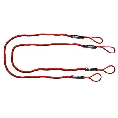 Abbildung von Extreme Max 3006.3045 BoatTector Bungee Dock Line Vorteilspack 2,1 m, Rot