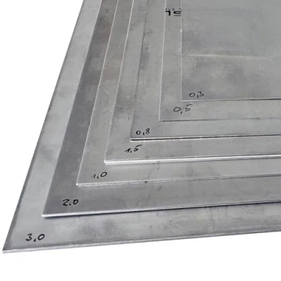 Abbildung von Blech + Profil Edelstahlblech 2mm Blechtafel V2A 1.4301 2B 2000x500mm Plattenzuschnitt