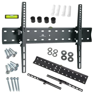 Abbildung von Maclean MC 668 TV Wandhalterung, (bis 85,00 Zoll, für 37&quot; bis 85&quot; / max. 40 kg Neigbar)