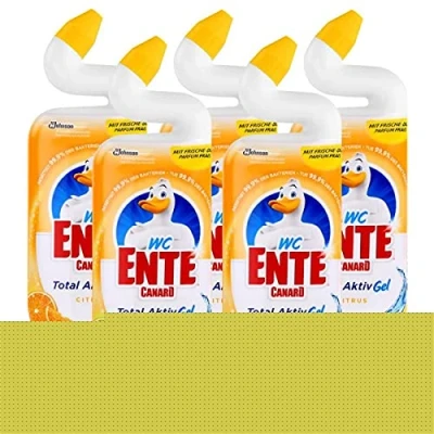 Abbildung von WC Ente Total Aktiv Gel Citrus 750ml Flüssiger Reiniger (5er Pack)