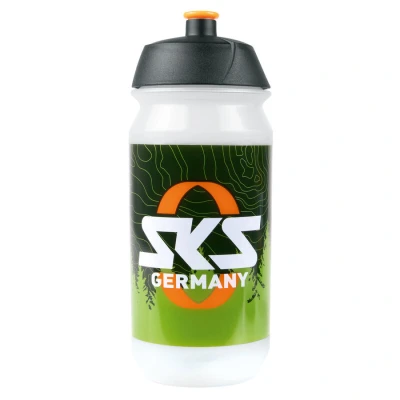 Abbildung von SKS GERMANY BIO BOTTLE SMALL 500 ml Trinkflasche (Umweltfreundlich aus Zuckerrohr, für alle gängigen Flaschenhalter, 100% recyclebar, Auslaufsicher, BPA frei, abnehmbarer Deckel)