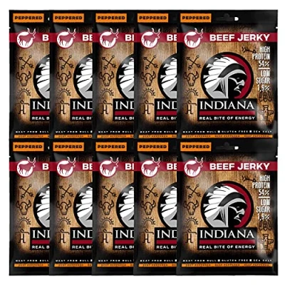 Abbildung von Indiana Jerky Chicken Original, 10er Pack (10 x 25 g)