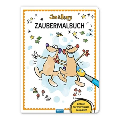 Abbildung von Trötsch Malbuch Jan und Henry Zaubermalbuch: Ausmalbuch
