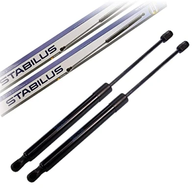 Abbildung von 2x STABILUS LIFT O MAT LIFTER GASFEDER HECKKLAPPENDÄMPFER KOFFERRAUM 033844