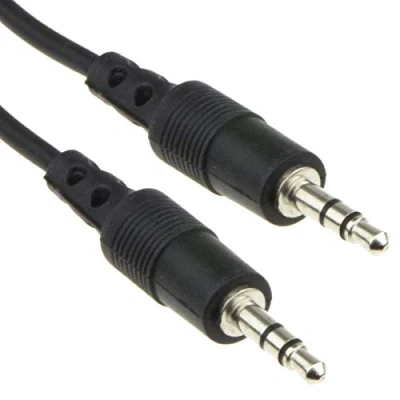 Abbildung von 3,5 mm Männlich Audio Klinkenstecker Stecker Zum Stereo Mini AUX Kabel 6 m [6 Meter]