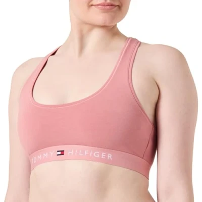 Abbildung von Tommy Hilfiger Damen Bralette Unlined Stretch, Rosa (Teaberry Blossom), M