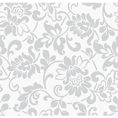 Abbildung von AS4HOME Möbelfolie Ornamente Barock Silber Grau 45