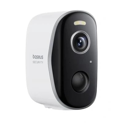 Abbildung von Baseus Security N1 Überwachungskamera Aussen WLAN, Erfordert H1 HomeStation, 210Tage, 2K HD, 145 Grad, IP67, Nachtsicht, Kamera Überwachung Kabellos Akku Ohne Monatliche Gebühren