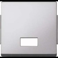 Abbildung von Merten Abdeckung Wechselschalter Aquadesign Aluminium 343860