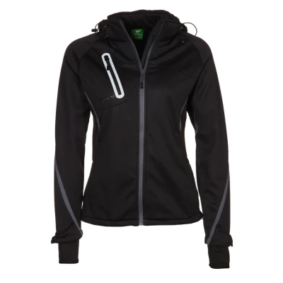 Abbildung von Erima Softshelljacke, Damen, Größe: 36, Schwarz/anthrazit