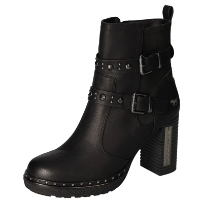 Abbildung von Mustang Shoes Winterstiefelette, mit Raffungen am Schaft