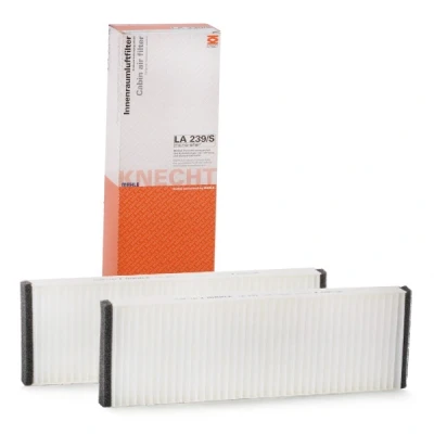 Abbildung von MAHLE ORIGINAL LA 239/S Innenraumfilter Partikelfilter 306,5 99 30,0 AUDI: A6 C6 Avant, Limousine, Allroad, LAMBORGHINI: Gallardo Spyder