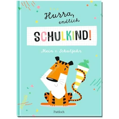 Abbildung von Hurra, endlich Schulkind! Mein 1. Schuljahr: Erinnerungsalbum für Das erste Schuljahr perfekte Geschenk einen tollen Schulstart (Kleine Geschenke zur Einschulung &amp; die Schultüte)