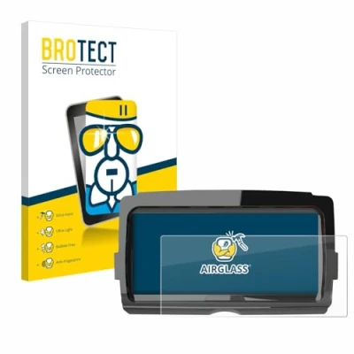 Abbildung von BROTECT Schutzglas für Harley Davidson Soundstream V2 Schutzfolie Panzer Folie Glas [Extrem Kratzfest 9H, Anti Fingerprint, Ultra Transparent]