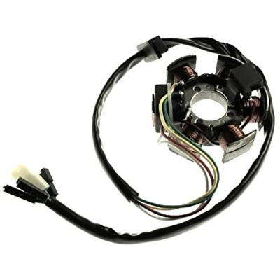 Abbildung von Anker Lichtmaschine kompatibel mit Minarelli AM6 Aprilia RS, RX,SX 50, Derbi Senda, Gilera GSM