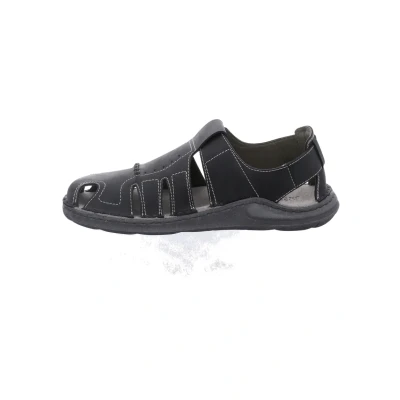 Abbildung von Josef Seibel Maverick 01 Trekkingsandale, Herren, Größe: 45, Schwarz Schuhe
