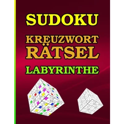 Abbildung von Rätselbuch Erwachsene mit Sudoku: 180 Kreuzworträtsel, Sudoku und Labyrinthe die stundenlangen Denksport bieten