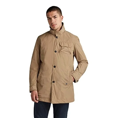 Abbildung von G STAR RAW Herren Utility HB Tape Padded Trenchcoat, Braun (dk toggee D20087 C655 5787), XL