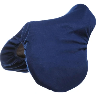 Abbildung von EQUITHÈME Sattelschoner Polar Fleece Navy Warmblut