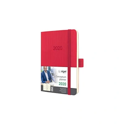 Abbildung von SIGEL C2035 Wochenkalender 2020, ca. A6, rot, Softcover Conceptum weitere Modelle