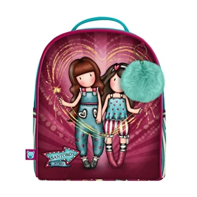 Abbildung von Santoro 1040GJ11 Gorjuss Fairground Mini Rucksack Feuerwerk, 20 x 22 10 cm, blau
