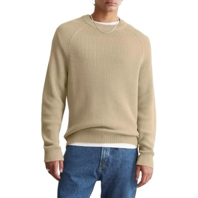 Abbildung von Marc O&#039;Polo Denim Longsleeve Raglan Strickpullover, Herren, Größe: Small, Pure cashmere