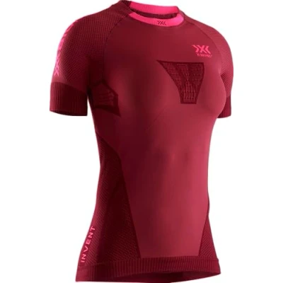 Abbildung von X Bionic Short Sleeve Women Invent Run Speed Shirt, namid red/Neon flamigo, XS