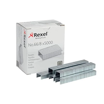 Abbildung von Rexel 66 Heftklammern (8 mm) 5000 Stück