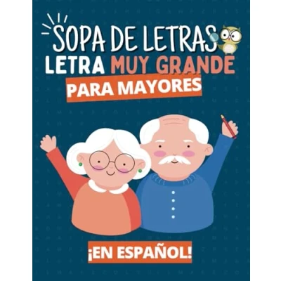 Abbildung von Sopa de Letras Letra Muy Grande para Mayores: Libro Pasatiempos Adultos, Actividades Ancianos una Mente Ágil y Activa