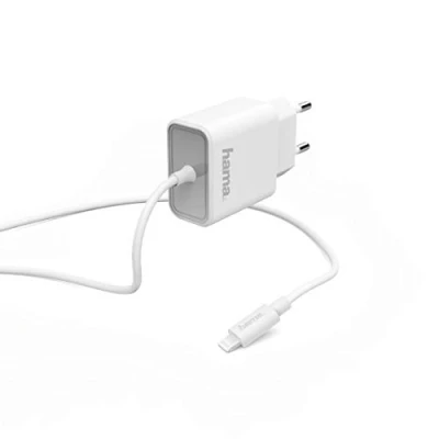 Abbildung von Hama Ladegerät Lightning C94 Power Delivery, 18 W, MFI, weiß