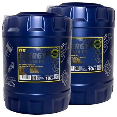 Abbildung von Motoröl Motor Öl MANNOL Energy Formula PD 5W 40 API SN 2 X 10 Liter