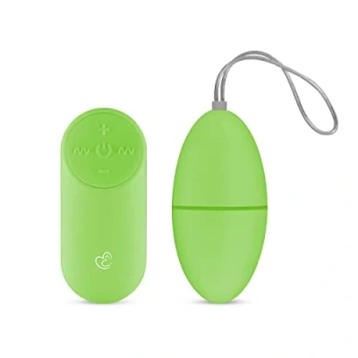 Abbildung von Easytoys Vibro Ei Vibrator mit Fernbedienung Grün 1 St