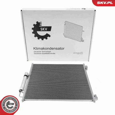 Abbildung von ESEN SKV 86SKV387 Klimakondensator mit Trockner Aluminium 636mm LAND ROVER: Range Rover Sport