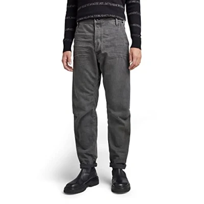 Abbildung von G Star GRIP 3D Relaxed Tapered Jeans Fit, Herren, Größe: 27x32, Faded black ink