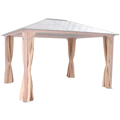 Abbildung von KONIFERA Pavillonseitenteil, für »Holzoptik«, BxT: 300x365 cm