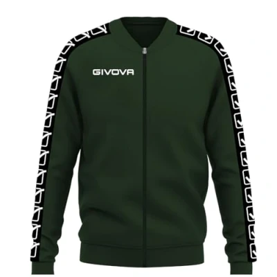 Abbildung von Givova Unisex College Band Jacke, Armeegrün, L, Military Green, Large