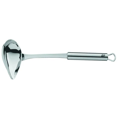 Abbildung von WMF Gießlöffel PROFI PLUS, Länge 28 cm, Cromargan Edelstahl 18/10, Öse zum Aufhängen, Spülmaschinenfest